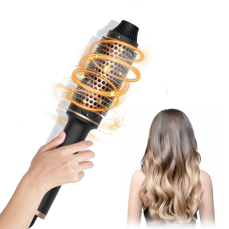 Hair Curling Brush, Thermal Brush, Ceramic Tourmaline Curling Comb, Hair Styling Tool for Home & Travel, Hair Styling Tools