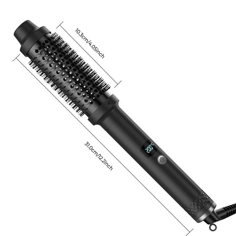 Hair Curling Brush, Thermal Brush, Ceramic Tourmaline Curling Comb, Hair Styling Tool for Home & Travel, Hair Styling Tools