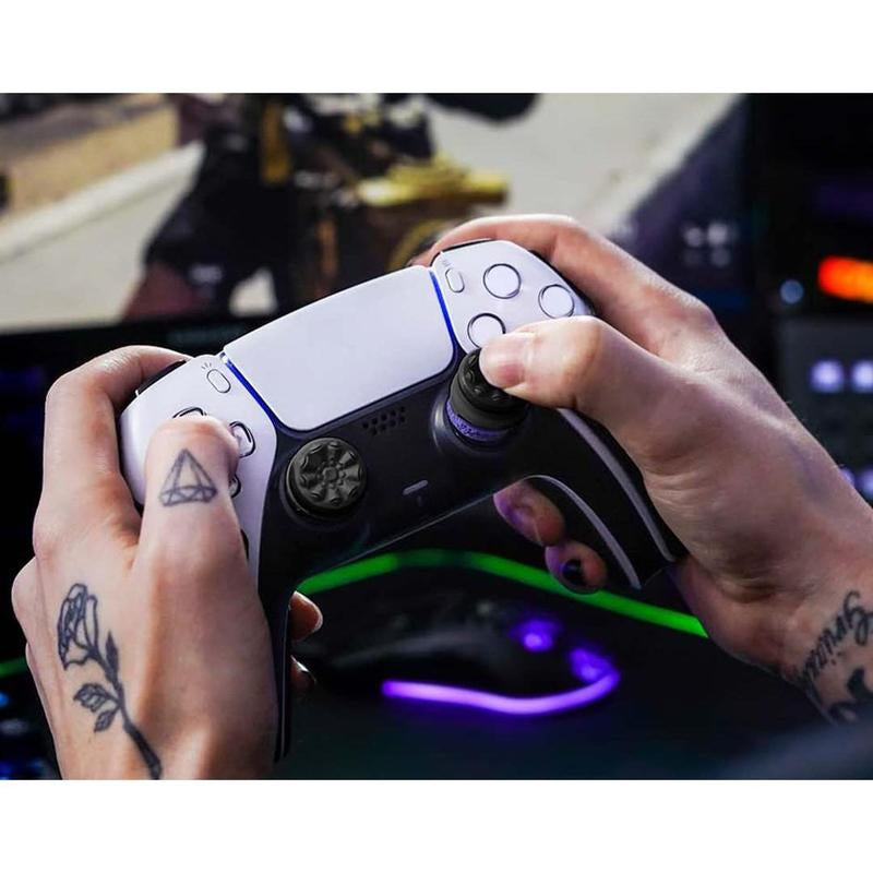 FPS Freek Performance Thumbsticks FPS Freek Inferno for PS5/PS4 for XBOX Controller Thumb Grips,Precise Control,Black/White/Purple/Red,Gaming Controller Accessory, Joypad Console